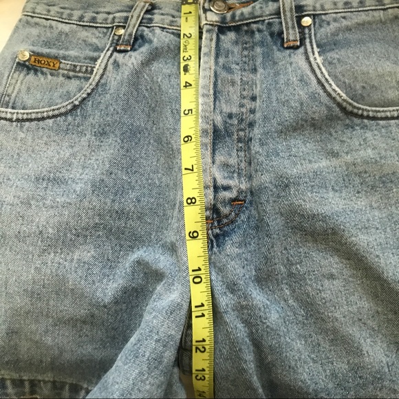 Quicksilver Roxy Button Fly Jean Shorts - Picture 7 of 8